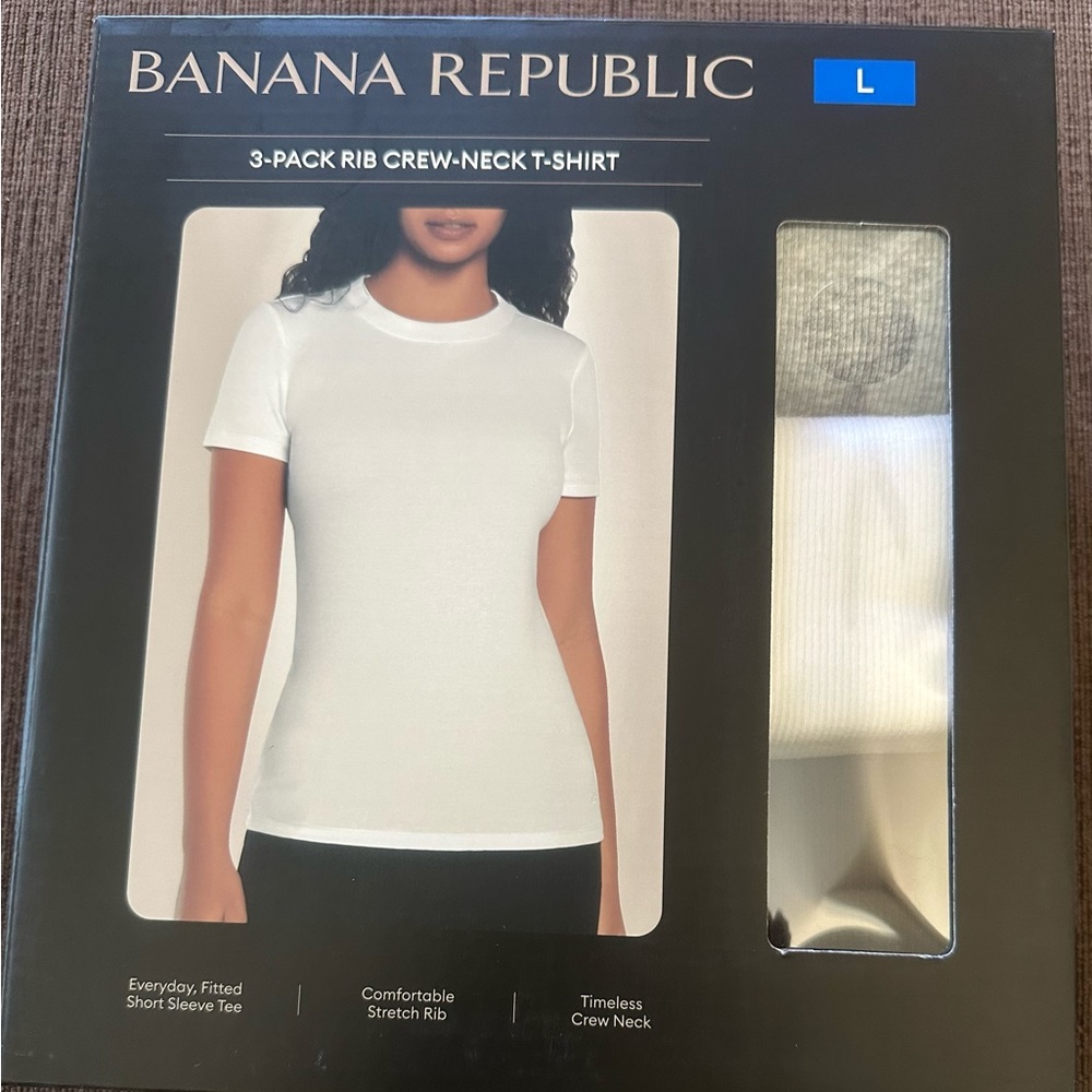 Banana Republic Fitted Short Sleeve T-Shirts